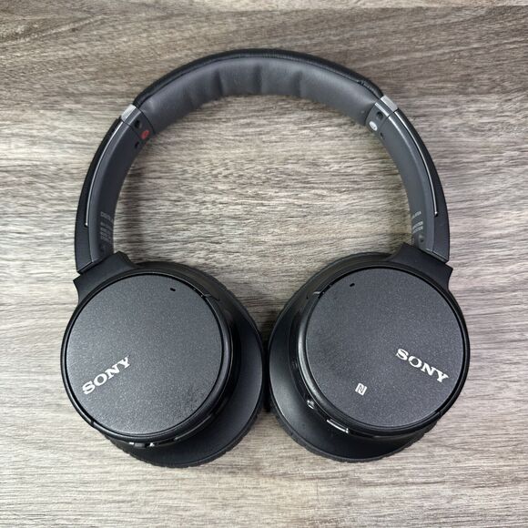 Sony WH-CH700N Wireless Ai Noise Canceling Over-Ear Headphones, 35hr NFC - Black